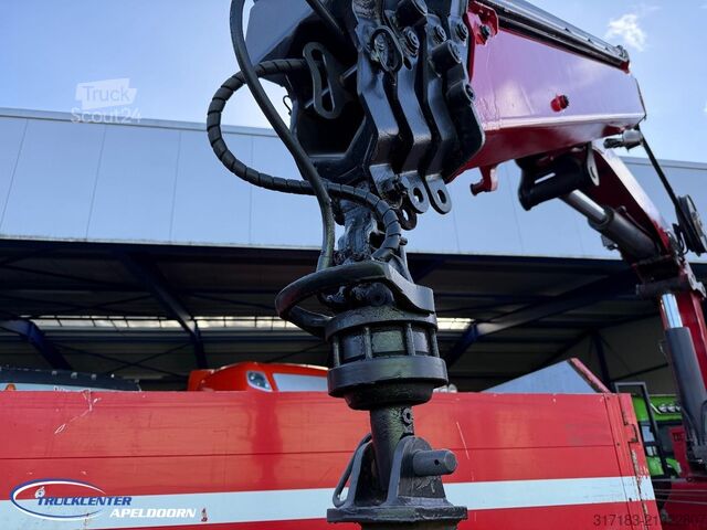 Plataforma de carga Volvo FH 500 8x4, HMF 2120 K4 + Rotator, + Krone trai...