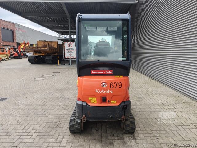 Minirýpadlo Kubota KX018-4 2 Buckets 2 Pieces!