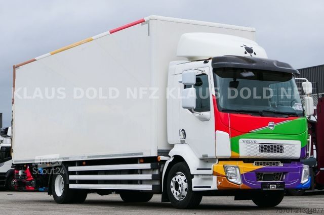 Autocamion cu caroserie tip cutie VOLVO FL 280 Koffer Vollluft Automatik LBW Euro 6