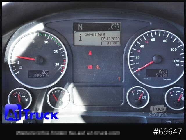 Pick-up furgons MAN TGL 8,220, Pritsche offen, L6400mm,  AHK,