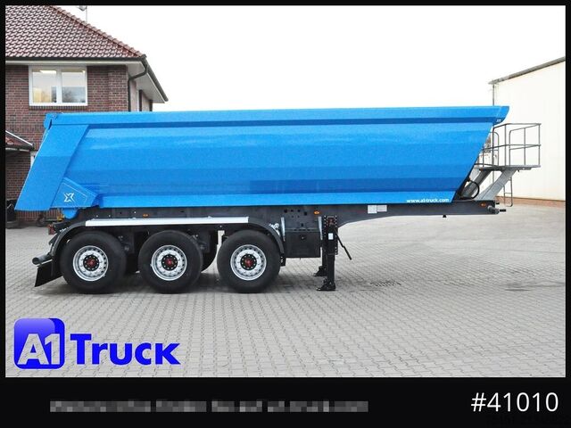 Tiptrailer WIELTON Euromix ca 24m³  Stahl, Liftachse SAF, NEU Zustand