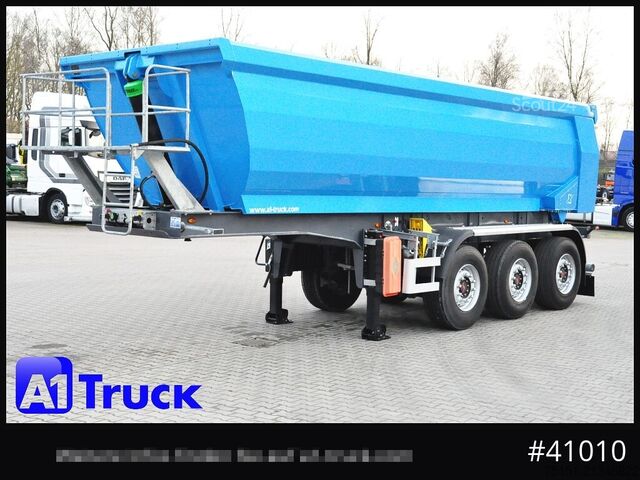 Tiptrailer WIELTON Euromix ca 24m³  Stahl, Liftachse SAF, NEU Zustand
