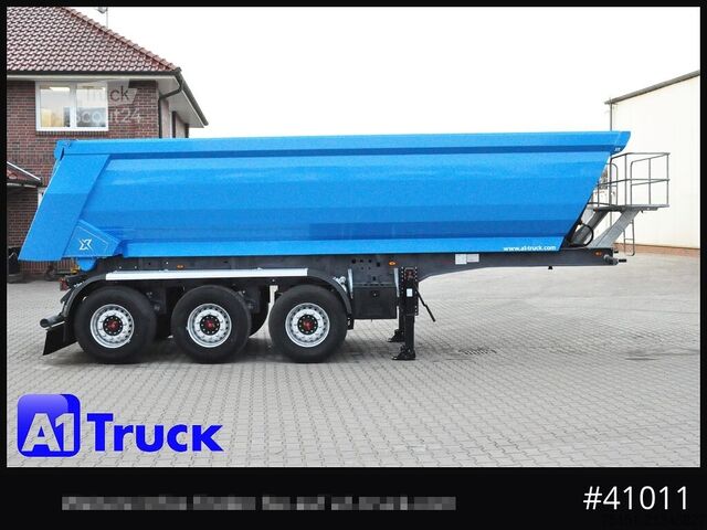 Tiptrailer WIELTON Euromix ca 24m³  Stahl, Liftachse SAF, NEU Zustand