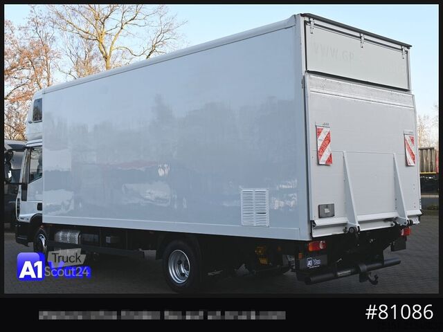 Dėžinis furgonas IVECO Eurocargo 75E21 Koffer, Topsleeper, Luftfederung