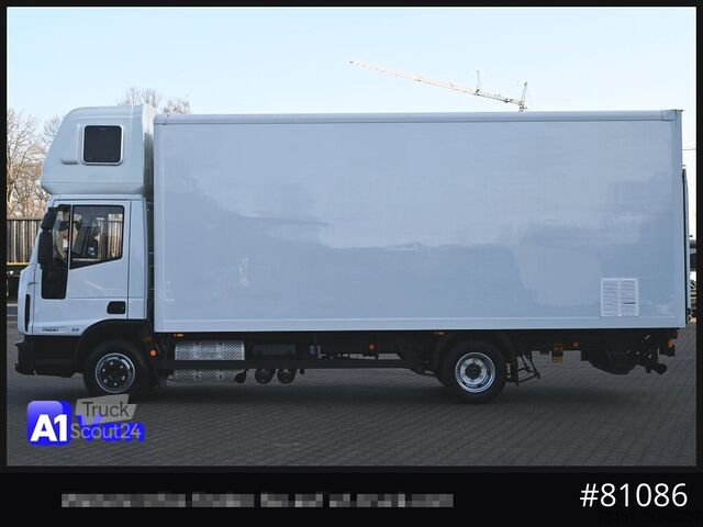 Dėžinis furgonas IVECO Eurocargo 75E21 Koffer, Topsleeper, Luftfederung