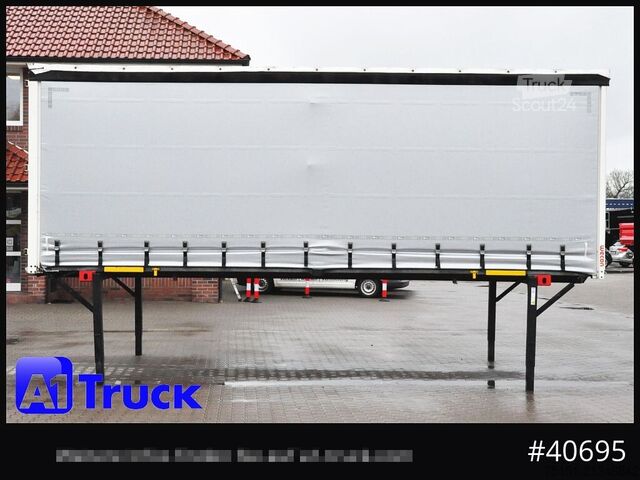 Maināms virsbūves karkass ar platformu un tentu WECON WPR 745, verzinkt, 2520  innen, Code XL, neue Plane