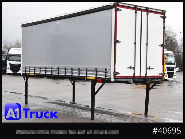 Maināms virsbūves karkass ar platformu un tentu WECON WPR 745, verzinkt, 2520  innen, Code XL, neue Plane