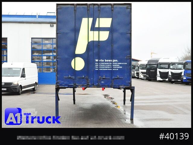 Carroçaria amovível com estrutura em caixa KRONE BDF 7,82 Container, 2700mm Innenhöhe, Portaltür