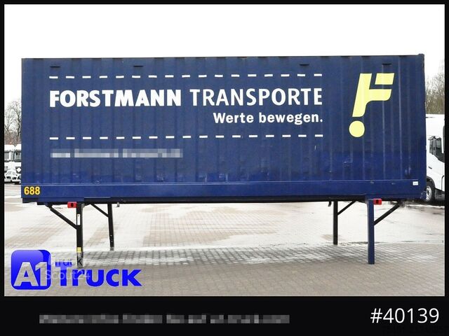 Carroçaria amovível com estrutura em caixa KRONE BDF 7,82 Container, 2700mm Innenhöhe, Portaltür