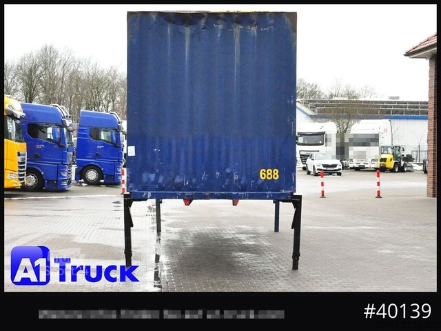 Carroçaria amovível com estrutura em caixa KRONE BDF 7,82 Container, 2700mm Innenhöhe, Portaltür