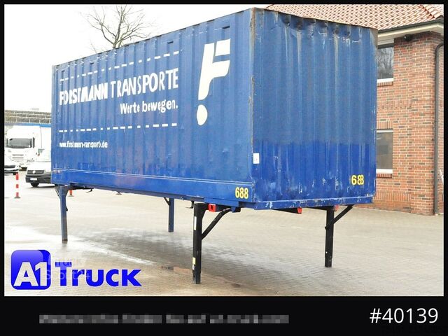 Carroçaria amovível com estrutura em caixa KRONE BDF 7,82 Container, 2700mm Innenhöhe, Portaltür