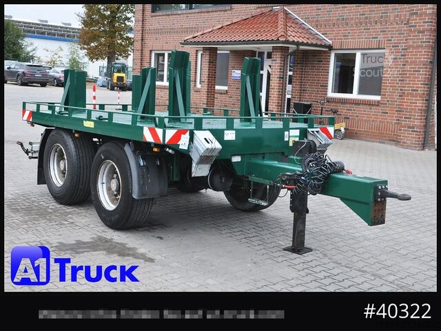 Remorcă deschisă GOLDHOFER Ballast Kran Gewichte. Obermaier SS2-B180L  SAF