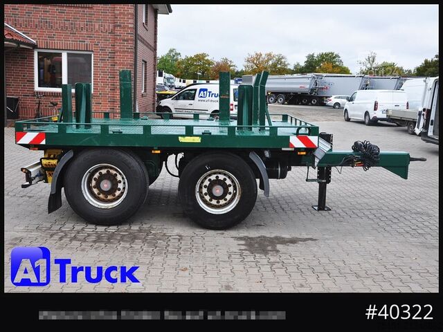 Remorcă deschisă GOLDHOFER Ballast Kran Gewichte. Obermaier SS2-B180L  SAF