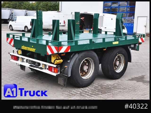 Remorcă deschisă GOLDHOFER Ballast Kran Gewichte. Obermaier SS2-B180L  SAF