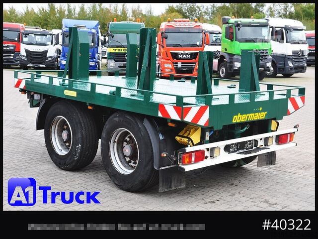 Remorcă deschisă GOLDHOFER Ballast Kran Gewichte. Obermaier SS2-B180L  SAF