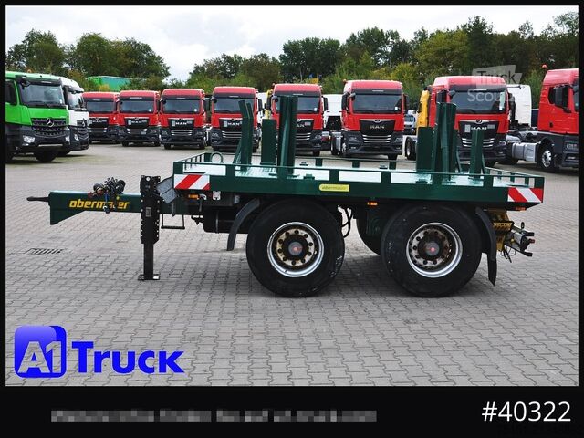 Remorcă deschisă GOLDHOFER Ballast Kran Gewichte. Obermaier SS2-B180L  SAF