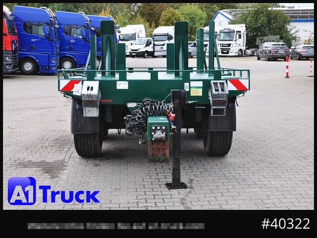 Remorcă deschisă GOLDHOFER Ballast Kran Gewichte. Obermaier SS2-B180L  SAF