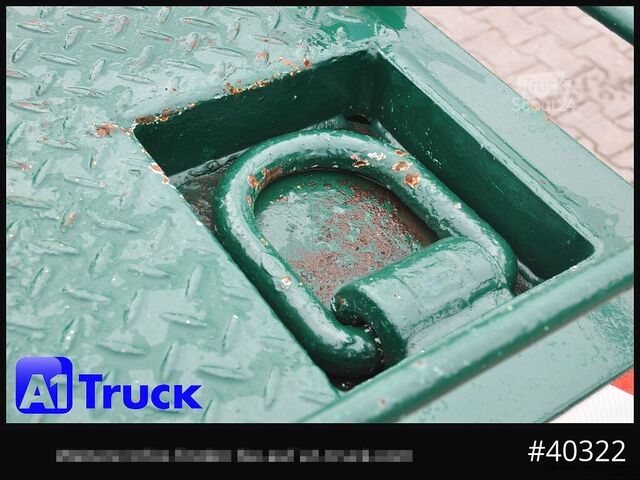 Remorcă deschisă GOLDHOFER Ballast Kran Gewichte. Obermaier SS2-B180L  SAF