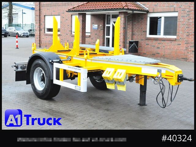 Remorcă deschisă GOLDHOFER Eggers Ballast  Kran Gewichte BPW neuwertig