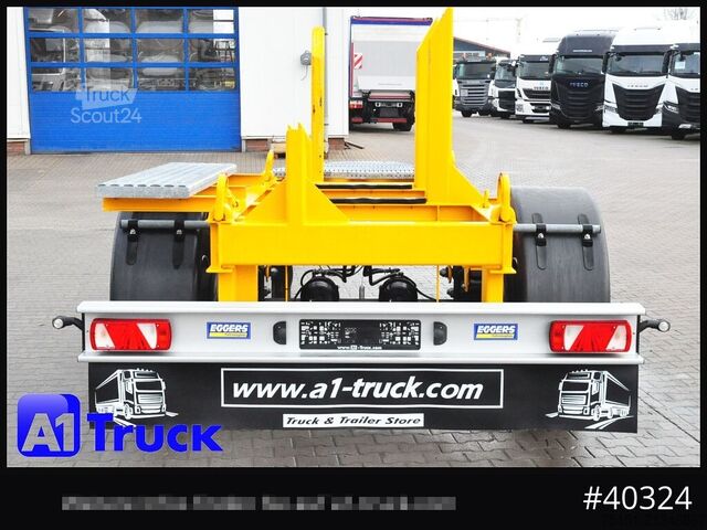 Remorcă deschisă GOLDHOFER Eggers Ballast  Kran Gewichte BPW neuwertig