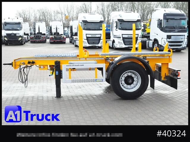 Remorcă deschisă GOLDHOFER Eggers Ballast  Kran Gewichte BPW neuwertig