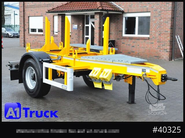 Remorcă deschisă GOLDHOFER Eggers Ballast  Kran Gewichte BPW neuwertig