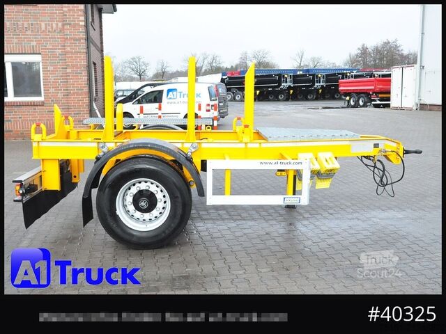 Remorcă deschisă GOLDHOFER Eggers Ballast  Kran Gewichte BPW neuwertig