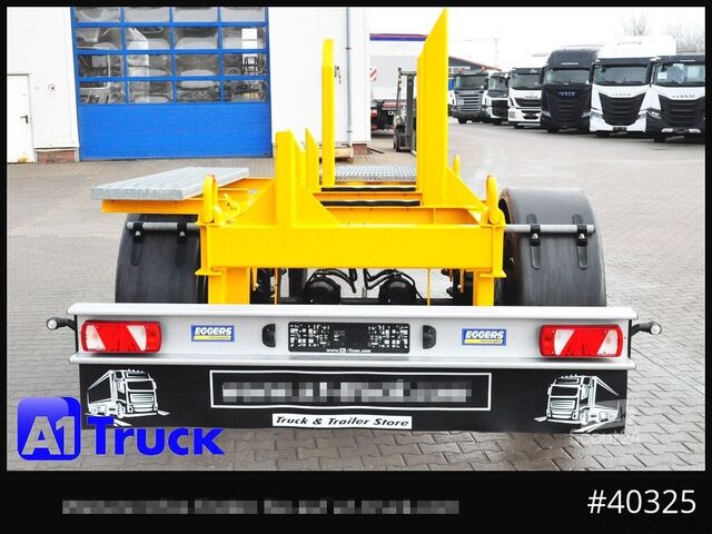 Remorcă deschisă GOLDHOFER Eggers Ballast  Kran Gewichte BPW neuwertig