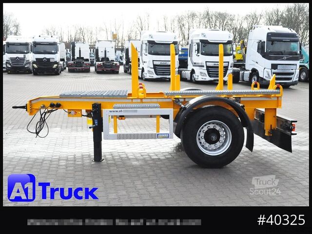 Remorcă deschisă GOLDHOFER Eggers Ballast  Kran Gewichte BPW neuwertig