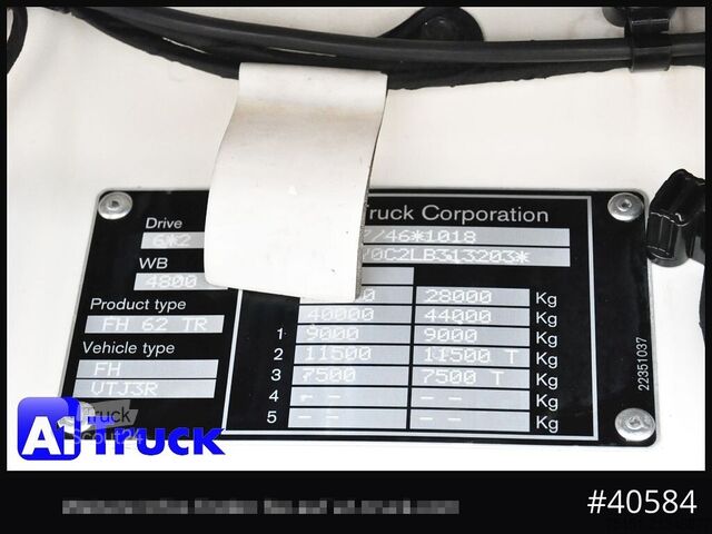 Вантажівка зі змінною надбудовою VOLVO FH 460 XL, Chassi Standklima,