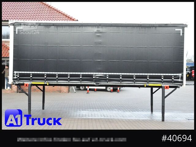 Maināms virsbūves karkass ar platformu un tentu WECON WPR 745, verzinkt, 2520  innen, Code XL, neue Plane