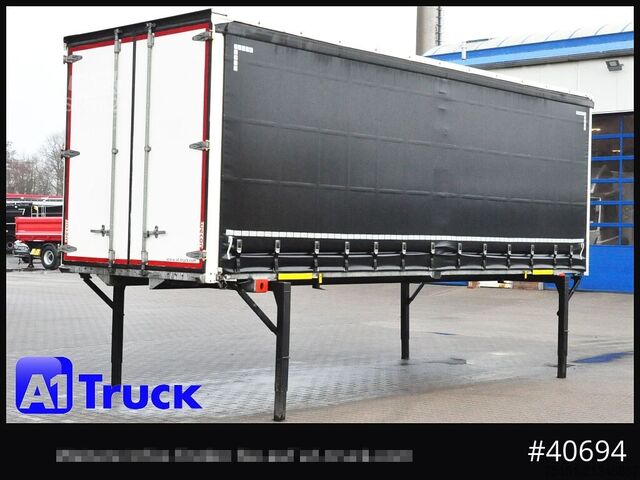 Maināms virsbūves karkass ar platformu un tentu WECON WPR 745, verzinkt, 2520  innen, Code XL, neue Plane