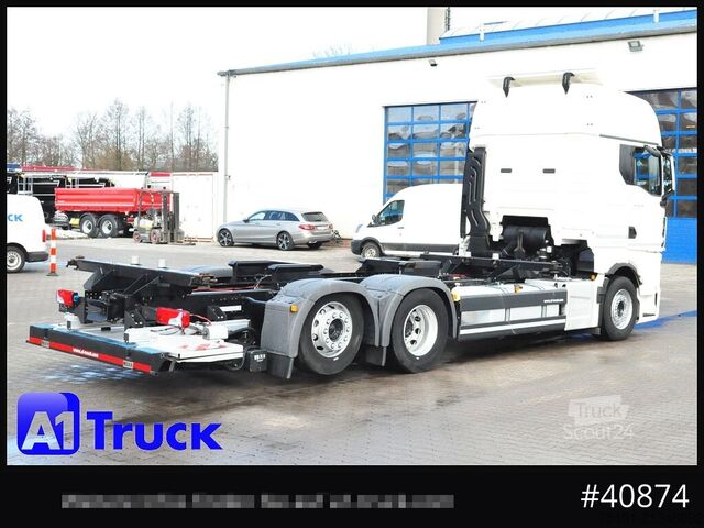 Ladbil med udskifteligt lad MAN TGX, 26,510 LL, Intarder,LBW Navi Sound