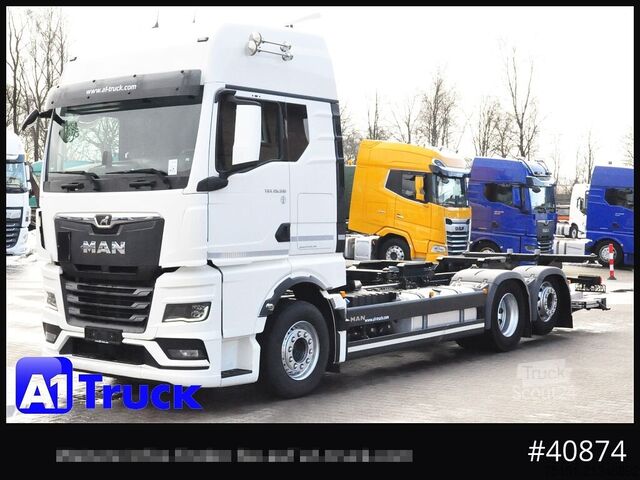 Ladbil med udskifteligt lad MAN TGX, 26,510 LL, Intarder,LBW Navi Sound