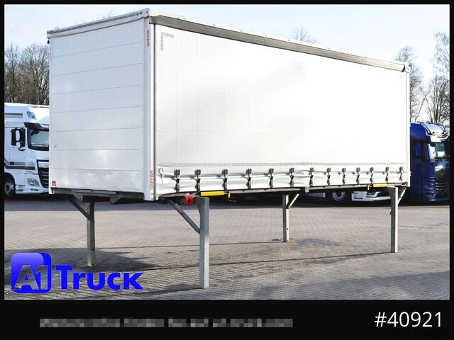 Maināms virsbūves karkass ar platformu un tentu WECON WPR 745, verzinkt, 2520  innen, Code XL, neue Plane