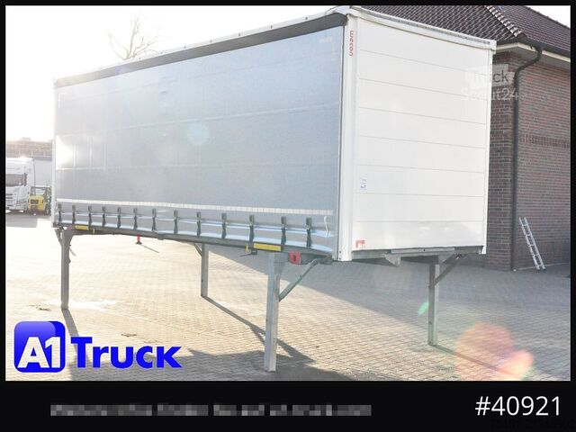 Maināms virsbūves karkass ar platformu un tentu WECON WPR 745, verzinkt, 2520  innen, Code XL, neue Plane