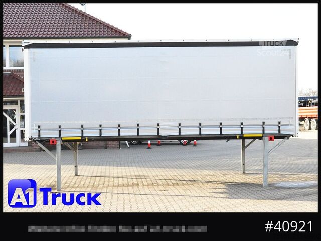 Maināms virsbūves karkass ar platformu un tentu WECON WPR 745, verzinkt, 2520  innen, Code XL, neue Plane