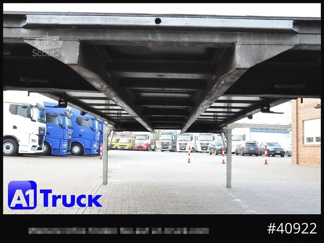 Maināms virsbūves karkass ar platformu un tentu WECON WPR 745, verzinkt, 2520  innen, Code XL, neue Plane