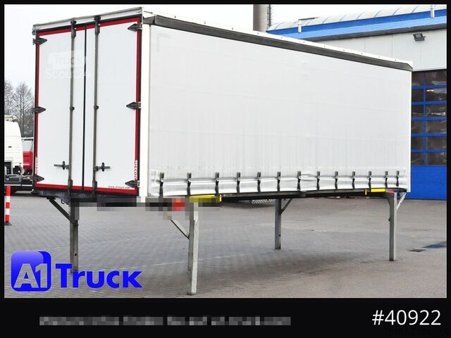 Maināms virsbūves karkass ar platformu un tentu WECON WPR 745, verzinkt, 2520  innen, Code XL, neue Plane