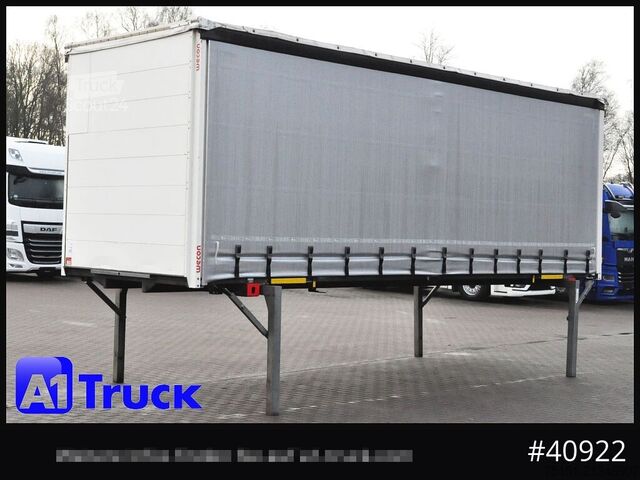 Maināms virsbūves karkass ar platformu un tentu WECON WPR 745, verzinkt, 2520  innen, Code XL, neue Plane