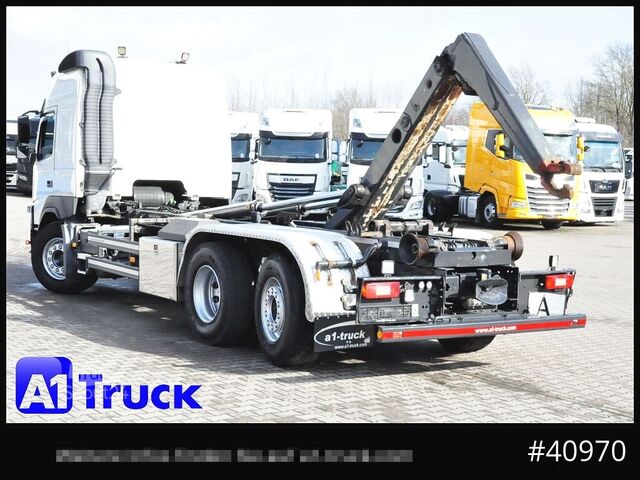 Abrollkipper VOLVO FM 420  Meiller Lenkachse Leder