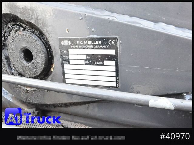 Abrollkipper VOLVO FM 420  Meiller Lenkachse Leder