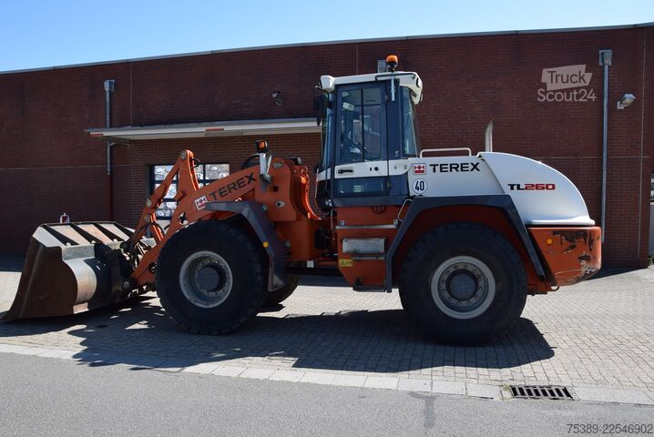 Ładowarka kołowa Terex Radlader TL 260 Schauf Waage Klima SW ZSA 40KMH