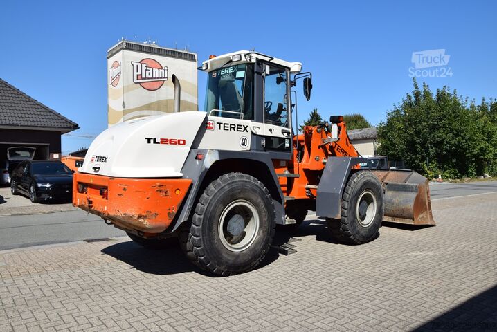 Ładowarka kołowa Terex Radlader TL 260 Schauf Waage Klima SW ZSA 40KMH