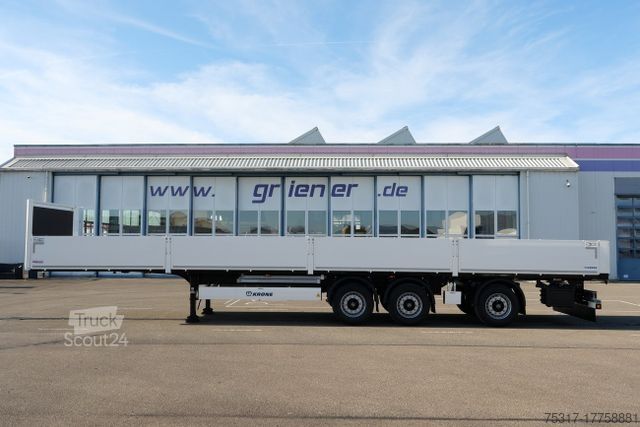 Werkplatform oplegger KRONE SDP 27/BAUSTOFF/TRIDEC/BPW/RUNGENTASCHEN LIFT