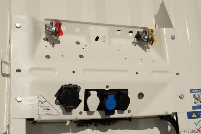 Werkplatform oplegger KRONE SDP 27/BAUSTOFF/TRIDEC/BPW/RUNGENTASCHEN LIFT