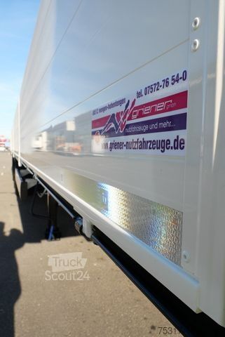 Werkplatform oplegger KRONE SDP 27/BAUSTOFF/TRIDEC/BPW/RUNGENTASCHEN LIFT