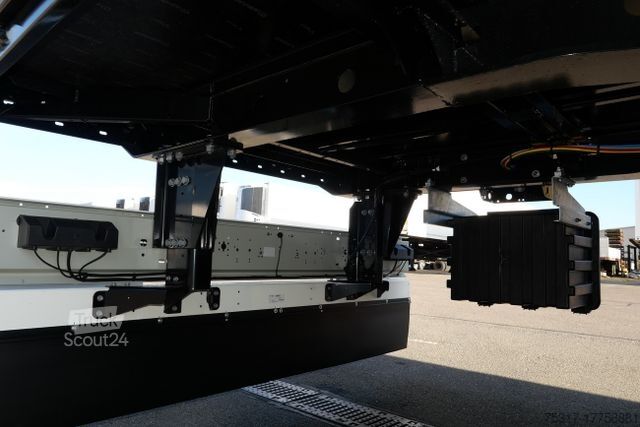 Werkplatform oplegger KRONE SDP 27/BAUSTOFF/TRIDEC/BPW/RUNGENTASCHEN LIFT