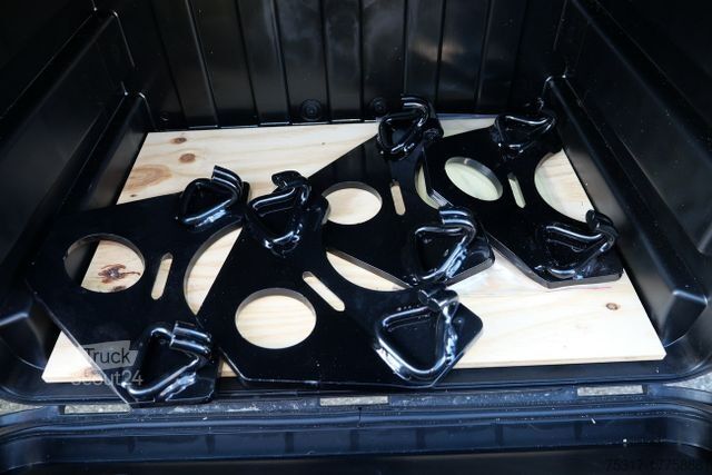 Werkplatform oplegger KRONE SDP 27/BAUSTOFF/TRIDEC/BPW/RUNGENTASCHEN LIFT