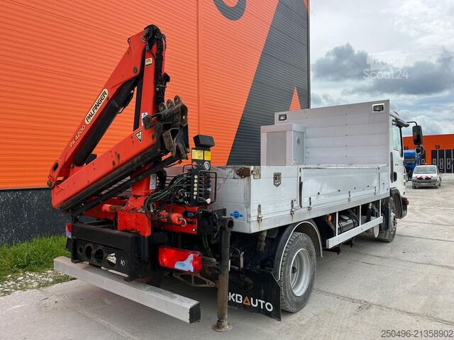 Atvērtā virsbūve MAN TGL 8.180 4x2 PK 4200 YEAR 2013 / PLATFORM L=37...